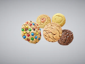 biscoitos Modelo 3D