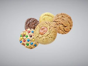 biscoitos Modelo 3D