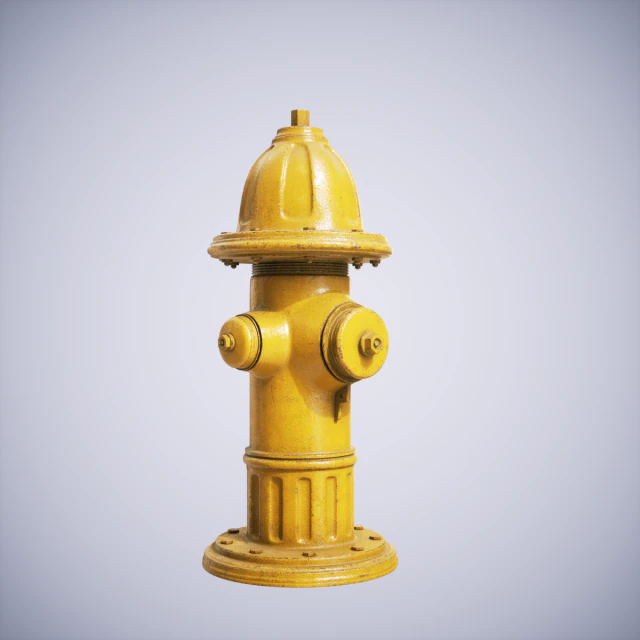 hydrant 3D Model .c4d .max .obj .3ds .fbx .stl .blend 