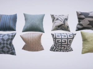 pacote de travesseiros Modelo 3D