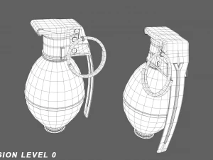 ручна граната 3D Модель