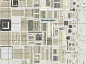 Modular sci fi corridor 3D Model