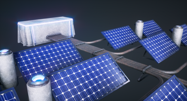 mars kitbash - solar systems Modelo 3D .c4d .max .obj .3ds .fbx .stl .blend 