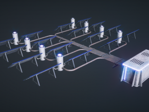 mars kitbash - solar systems Modelo 3D