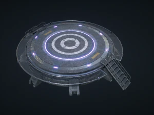 मार्स किटबैश - लैंडिंग पैड 3D मॉडल