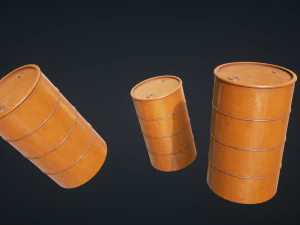 mars kitbash - oil container 3D Model