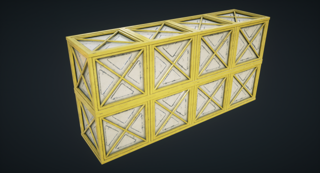 mars kitbash - metal containers 3D 模型 .c4d .max .obj .3ds .fbx .stl .blend 
