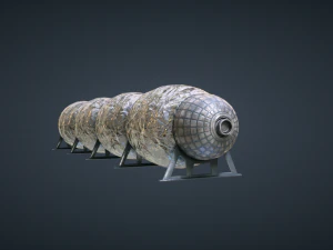 marte kitbash - tunel Modelo 3D