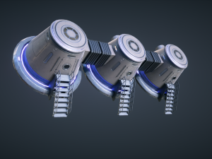 mars kitbash - capsule 3D Model