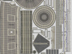 marte kitbash - c&aacute;psula Modelo 3D