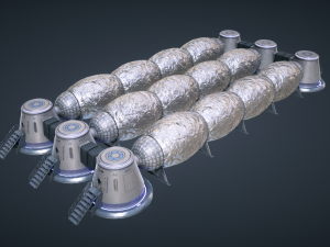mars kitbash - station 3D Модель