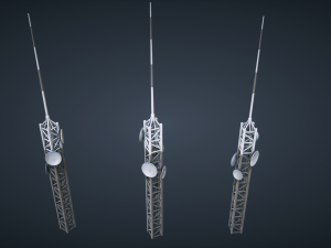mars kitbash - antena 3D Model