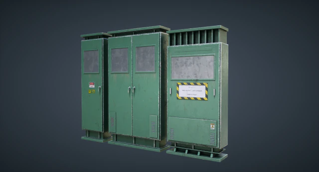 modular generators 3D Model .c4d .max .obj .3ds .fbx .stl .blend 