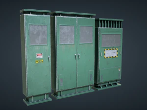 modular generators 3D Model