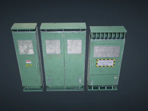 modular generators 3D Model