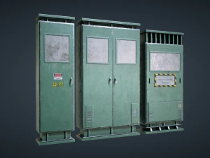 modular generators 3D Model