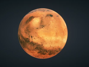 pianeta Marte Modello 3D