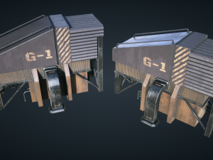 mars kitbash - generator 3D-Modell