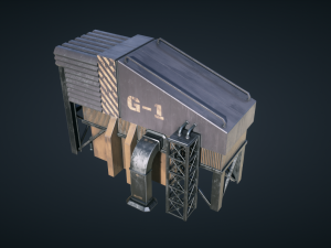 mars kitbash - generator 3D-Modell
