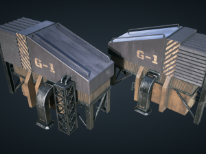 mars kitbash - generator 3D-Modell