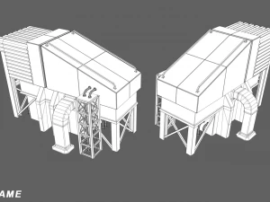 mars kitbash - generator 3D Model