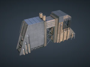 mars kitbash - factory 3D Model