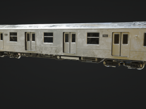 subway train 3D Model