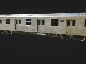 subway train 3D Model