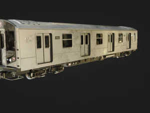 subway train 3D Model