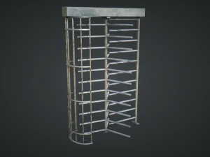 inteligent security gates pack 3D Model