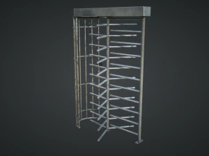 inteligent security gates pack 3D Model