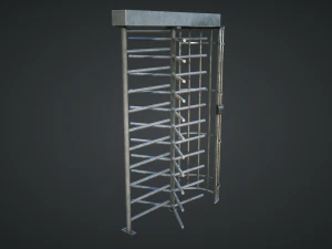 inteligent security gates pack 3D Model