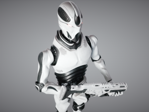 Robot soldier 3D Model