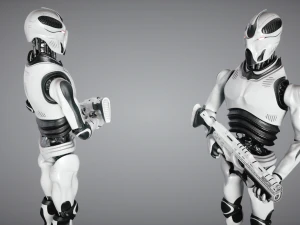 Robot soldier 3D Model