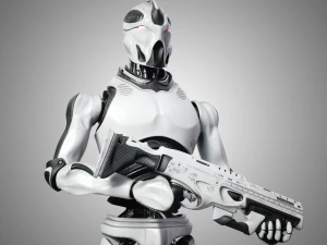 Robot soldier 3D Model