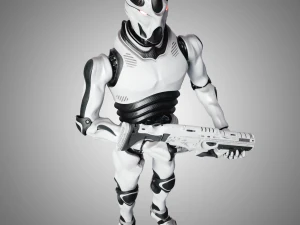 Robot soldier 3D Model
