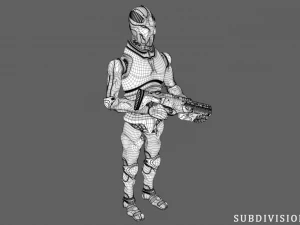 Robot soldier 3D Model