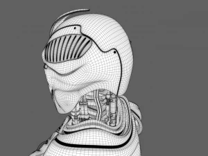 Robot soldier 3D Model