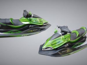 jetski Modelo 3D