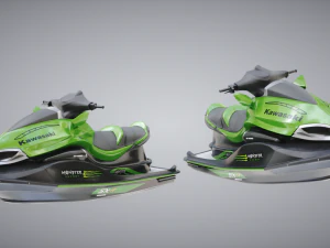 moto d'acqua Modello 3D