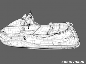 jetski Modelo 3D