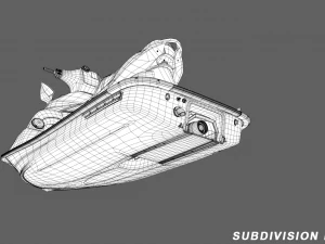 moto d'acqua Modello 3D