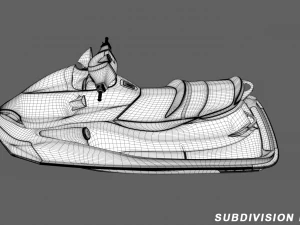 moto d'acqua Modello 3D