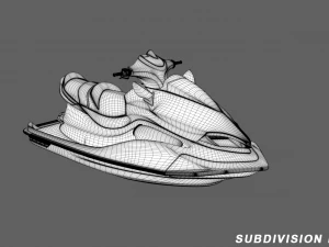 moto d'acqua Modello 3D