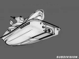 moto d'acqua Modello 3D