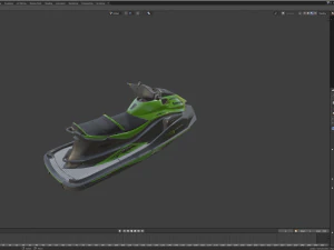 moto d'acqua Modello 3D