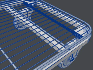 shopping trolley 3D Model