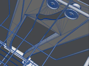 shopping trolley 3D Model