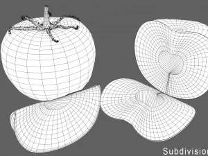 토마토 3D 모델