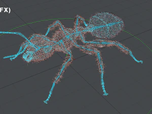 Formiga Modelo 3D